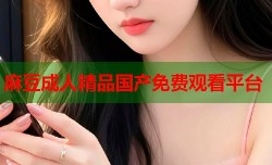 麻豆成人精品国产免费观看平台