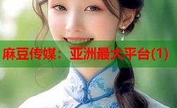 麻豆传媒：亚洲最大平台(1)