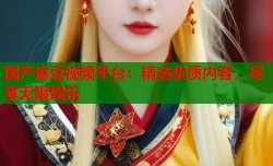 国产麻豆视频平台：精选优质内容，尽享无限娱乐