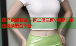 国产麻豆精品一区二区三区v视界：精选视频聚合平台