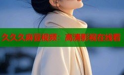 久久久麻豆视频：高清影视在线看