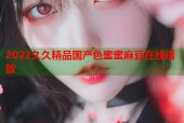 2022久久精品国产色蜜蜜麻豆在线播放