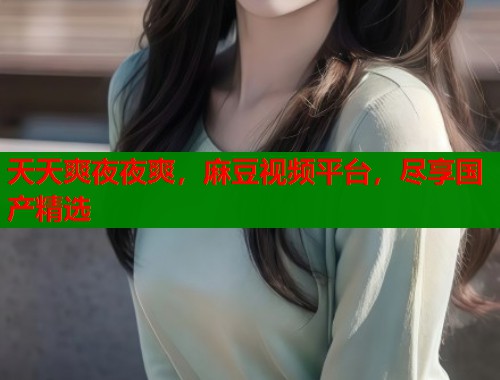 天天爽夜夜爽，麻豆视频平台，尽享国产精选  第1张